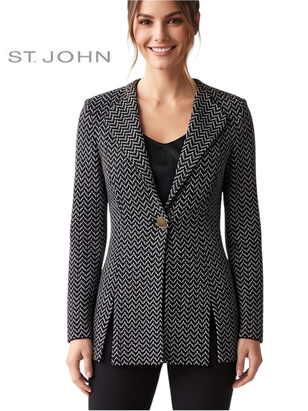 new Caviar Knit Blazer